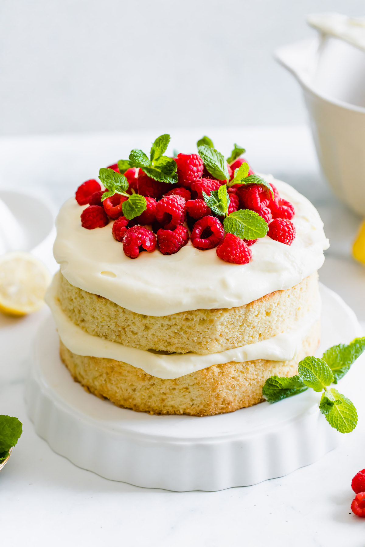 lemon raspberry cake