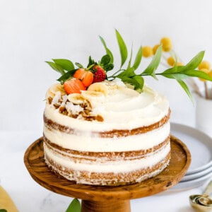 banana cake cream cheese frosting