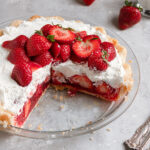 strawberry jello pie