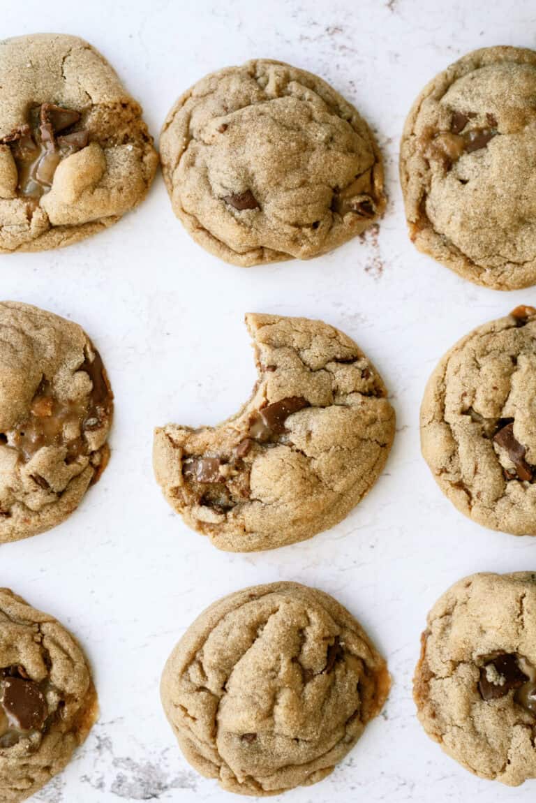 bite taken out of cookie