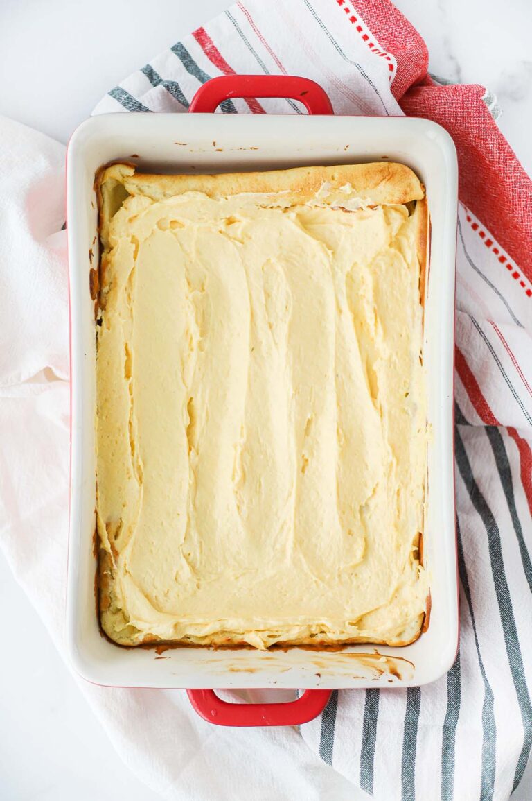Eggnog Eclair Cake Best Desserts