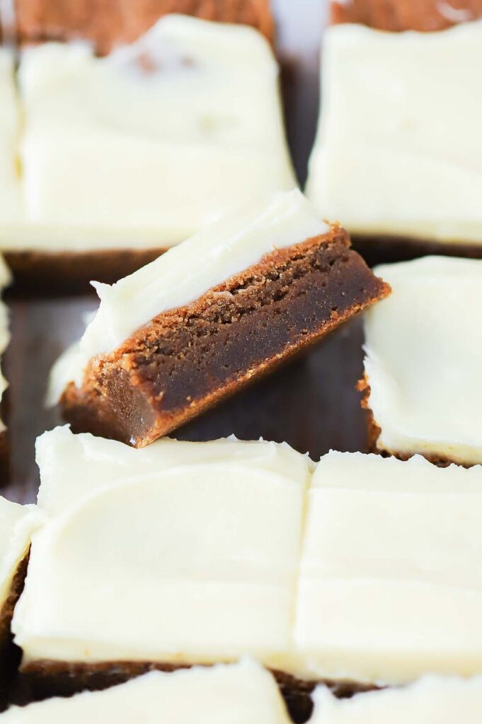 Gingerbread bars