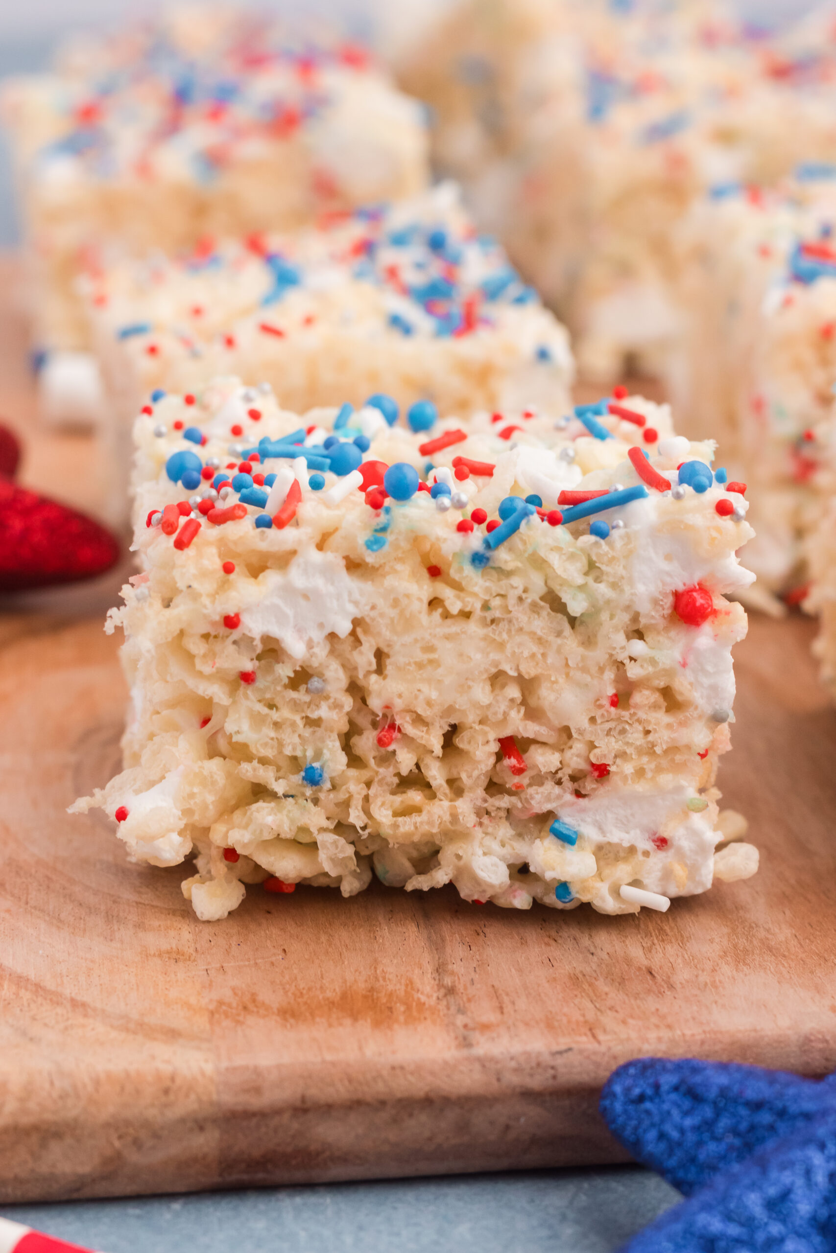 4th of July Rice Krispies Treats - Best Desserts